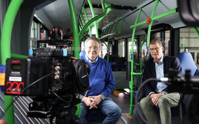 „be a mover talk“ mit Bus