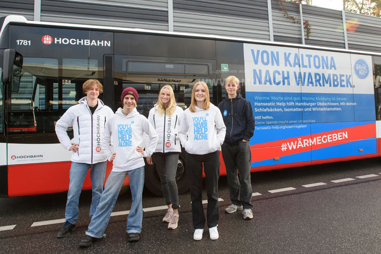 Spendentour für Wärmebus