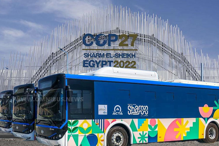 Mit E-Bussen zur COP27