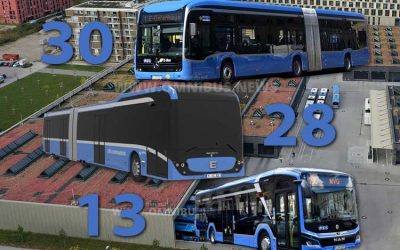 MVG: 71 neue Elektrobusse