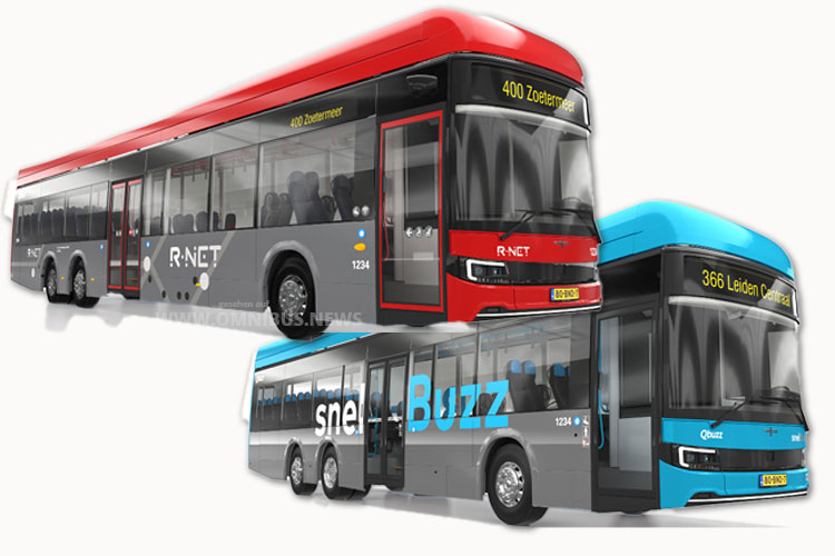 166 BEV-Busse für Qbuzz