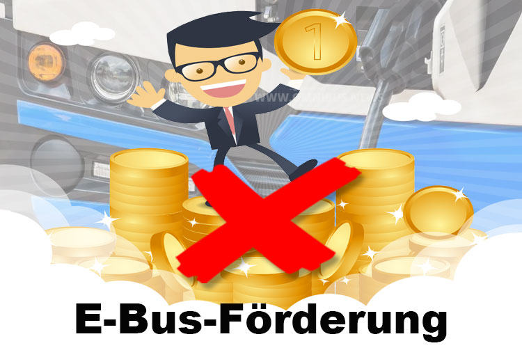 Keine E-Bus-Förderung