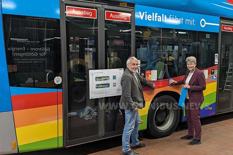 Bunt unterwegs