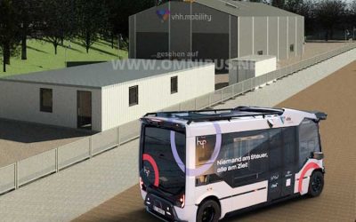 Depot für autonome Shuttle