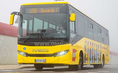 Iveco Bus fährt Lego Ungarn