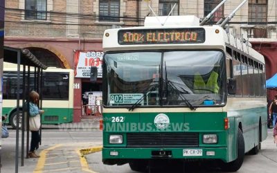 Trolleybusse in Valparaíso