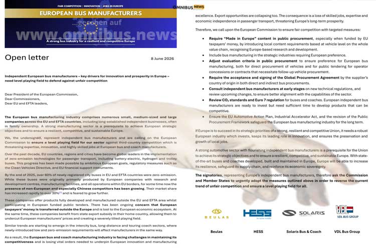 Offener Brief an die EU